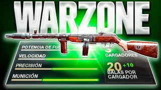 LA MEJOR CLASE DE LA NUEVA PPSH EN CALL OF DUTY WARZONE [upl. by Odradlig843]