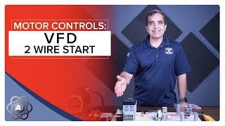 Starting a VFD with 2wire Start [upl. by Aronael]