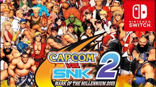 Capcom vs SNK 2 Nintendo Switch Gameplay [upl. by Norri279]