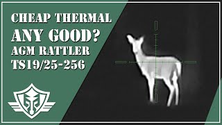 AGM Rattler TS19256 and TS25256 Thermal Scope Review [upl. by Ettelohcin]