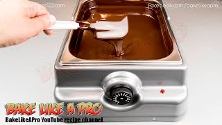 How To Temper Chocolate In The Mol Dart Chocolate Melting Machine [upl. by Tessler988]