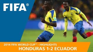 Honduras v Ecuador  2014 FIFA World Cup  Match Highlights [upl. by Daniala133]