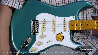 Squier Classic Vibe Stratocaster 50s Sherwood Green Metallic [upl. by Mayram347]