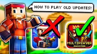 How to Play Old Version of Pixel Gun 3D on Android Unlimited Hacked Coins Version [upl. by Arney]