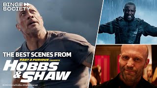 BEST SCENES Hobbs and Shaw 2019  Fast amp Furious Franchise [upl. by Englebert622]