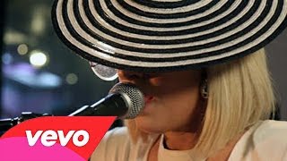 Lady Gaga  Poker Face Live at Live Lounge with Jo Whiley [upl. by Sielen]