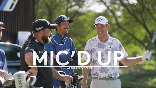 Pro Golfer And Caddie MICd Up LIVE During Round [upl. by Rowell872]