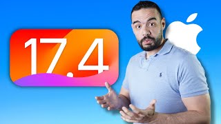 رسمياً تحديث الايفون iOS 174  تحديث للتاريخ [upl. by Akirdnwahs]