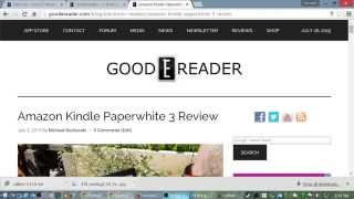 How to Load eBooks on the Amazon Kindle Paperwhite 3 [upl. by Atlanta]