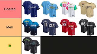 We Ranked Every MLB City Connect Jersey [upl. by Pattison]