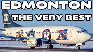 The VERY BEST of Plane Spotting at Edmonton International Airport YEG  CYEG [upl. by Ashok711]