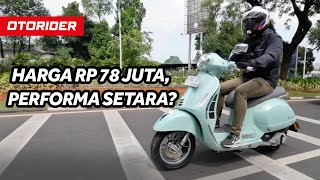 Vespa GTS 150 Classic 2023  First Ride  OtoRider [upl. by Murton]