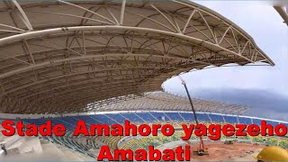 Stade Amahoro igeze kure bashyiraho Amabati [upl. by Kanter]