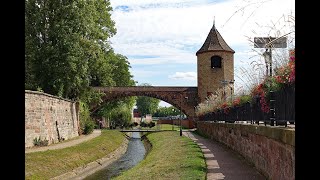 Haguenau ElsassAlsace Ein Stadtspaziergang Teil 14 [upl. by Leerzej261]