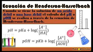 Ecuación de henderson Hasselbach [upl. by Thenna156]