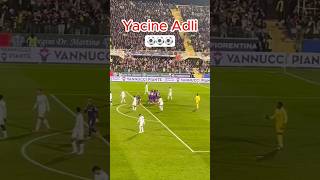 Yacine Adli GooL fiorentine milan seria football shorts [upl. by Eetnuahs]