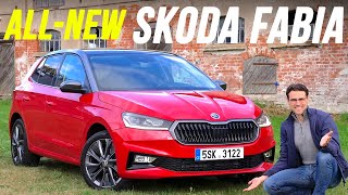 allnew Skoda Fabia 2022 Now the best small hatch [upl. by Tenay]