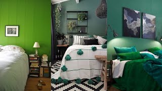 Green Bedroom Design Ideas Stunning Green Bedroom Inspiration [upl. by Landre952]