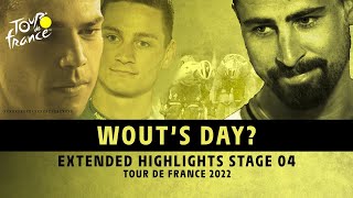 Highlights  Stage 4  TDF2022 [upl. by Eniamrehc]