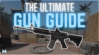 The ULTIMATE M4A1 Gun Guide  Roblox Frontlines [upl. by Anahsar]