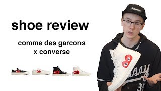 Comme des Garcons x Converse Review [upl. by Yhtrod969]