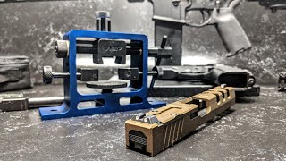 NcSTAR Heavy Duty Universal Pistol Dovetailed Rear Sight Pusher Tool [upl. by Ettennaej60]