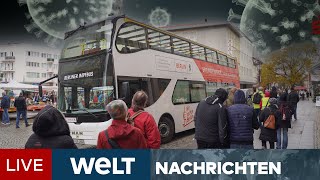 DEUTSCHLAND MACHT DICHT 2GRegel  Am CoronaImpfbus ist die Hölle los  WELT Newsstream [upl. by Jorie]