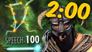 Level 100 DESTRUCTION Instantly in Skyrim [upl. by Marylinda]