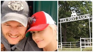 Blake Shelton Hosts Gwen Stefanis Tour Crew and Band at his Oklahoma Ranch [upl. by Etteloc960]