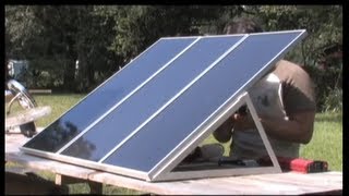 Solar Panel Power DIY Training for PV PHOTOVOLTAIC Harbor freight Free ENERGY KITS [upl. by Sileray271]