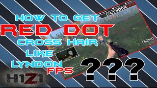 How To Get Red Dot Cross Hair Like LyndonFPS [upl. by Ynogoham]