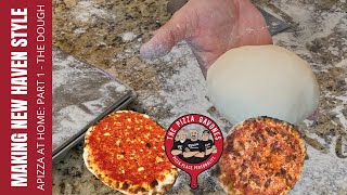 Making New Haven Style Pizza at Home – Part 1 The Best New Haven Pizza Dough Recipe [upl. by Eilliw239]