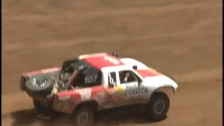 1990 Baja 500 Ivan Stewart and Robby Gordon helicopter footage [upl. by Garbers]