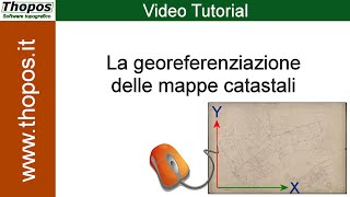 Georeferenziazione delle mappe catastali [upl. by Dinse729]