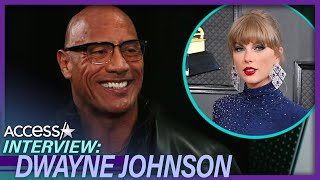 Dwayne Johnson Jokes About Taylor Swift In Moana 2 [upl. by Pachton621]