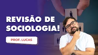 Aulão de Sociologia Revisão Completa dos Conteúdos 🚨  2º SIMULADO ENEM 2024 Me Salva [upl. by Prissy454]