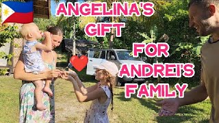 Angelina Surprising Andreis Family With Handmade Gifts Cooking Ginisang Munggo And Daily Routine [upl. by Mccormick]