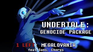 Undertale Genocide Package  Megalovania [upl. by Yrailih]