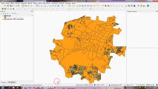 QGIS  Obliczanie udziału procentowego powierzchni upraw w jednostkach urbanistycznych [upl. by Euqinom]