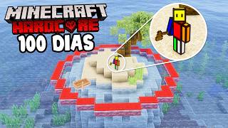 Sobreviví 100 Días en un CÍRCULO en Minecraft Hardcore [upl. by Phebe486]