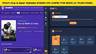 Best Site for BGMI UC Purchase Eneba or UniPin Honest Review unipin eneba ucpurchase [upl. by Birgitta]