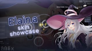 Elaina Skin Showcase osu [upl. by Oigroeg745]