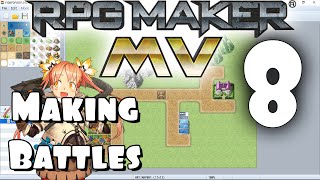 RPG Maker MV Tutorial 8  Making Battles [upl. by Elayne782]