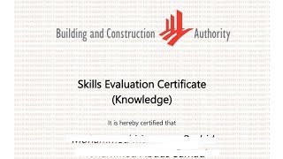 BCA Skill certificate collection [upl. by Otsuj]