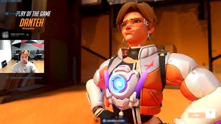 DANTEH  HUGE TRACER BUFF POTG  OVERWATCH 2 SEASON 7 TOP 500 [upl. by Nosila278]