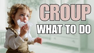 Croup Cough Sound and Treatment [upl. by Philis]