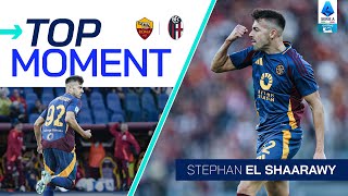 El Shaarawy Back on the Scoresheet in Style  Top Moment  RomaBologna  Serie A 202425 [upl. by Frear]