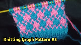 Knitting Graph Pattern 3  knitting design  Graph pattern [upl. by Leid]