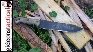 KaBar Becker BK9 Knife Review Hall Of Champions [upl. by Animsaj740]