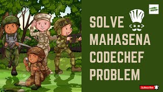 Solve Mahasena Codechef Problem  Python [upl. by Socem]